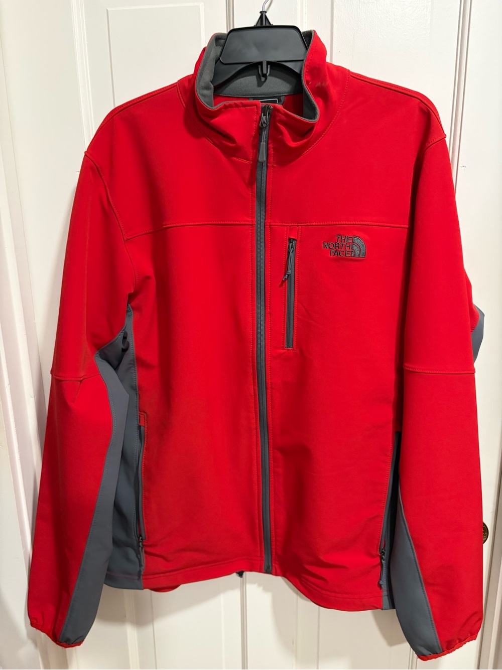The North Face Men's Red Softshell Jacket